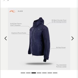 Kjus Mens Formula Jacket